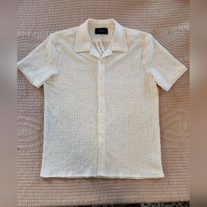 PACSUN MEN'S MEDIUM CASUAL BUTTON DOWN SHIRT NWT!! $45 RETAIL!! 🔥👀